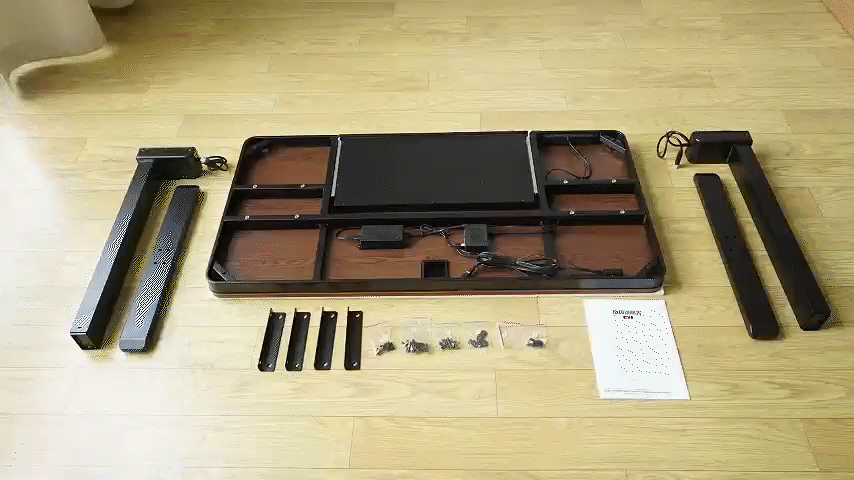 Amazon | LSTLIFE 電動 昇降デスク 昇降式デスク 2モーター 幅120cm