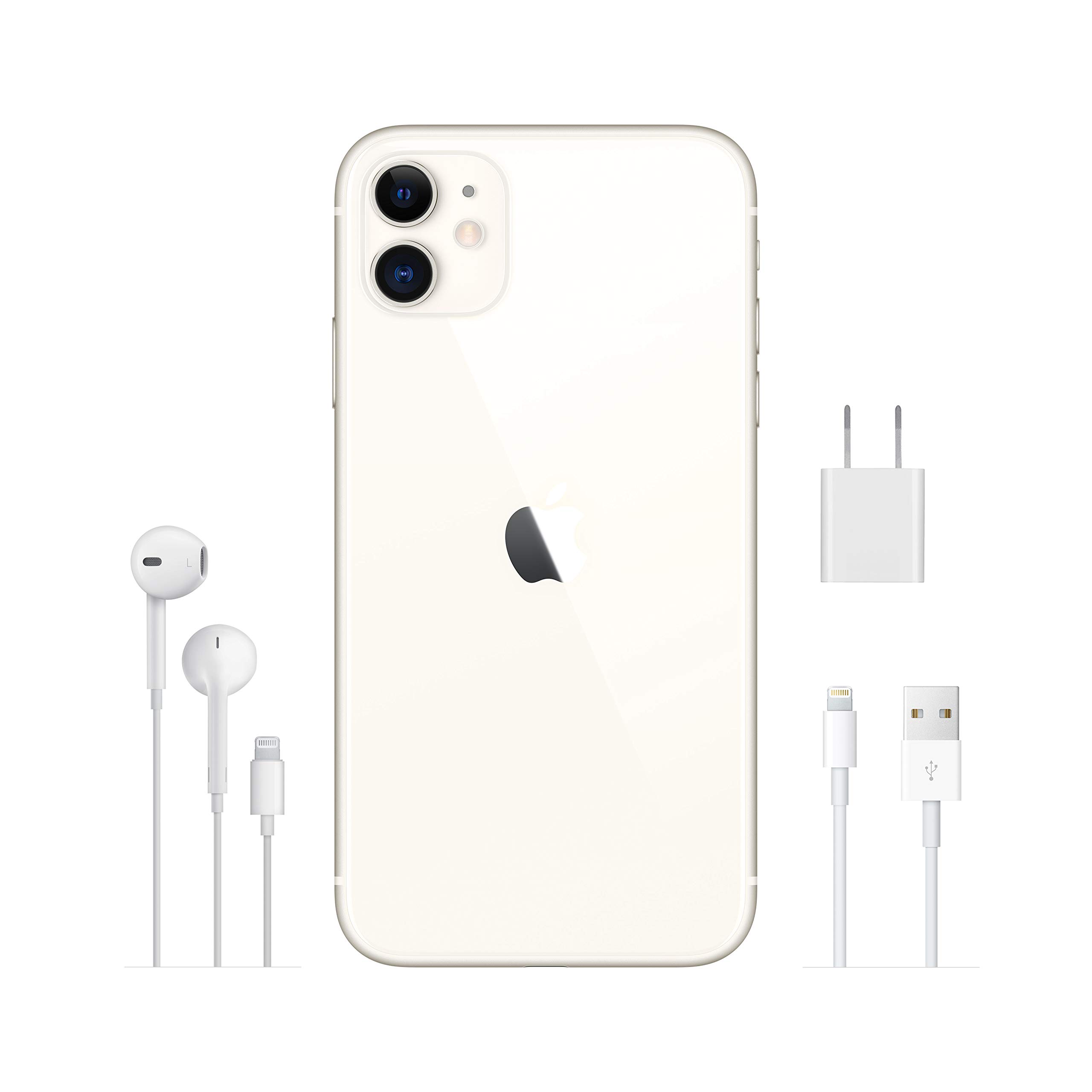 Amazon.com: Apple iPhone 11 [256GB, White] + Carrier Subscription