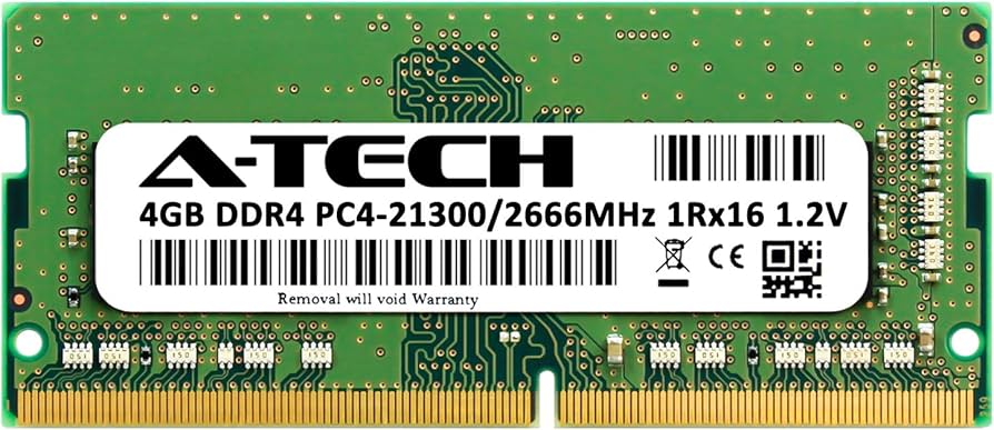 A-Tech 4GB RAM Replacement for Kingston KKN2NM-MIE | DDR4 2666MHz