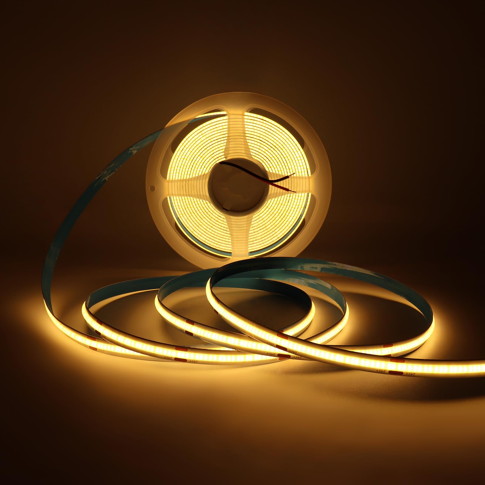 Amazon.com: MALIIGAZA 12V 2700K COB LED Strip Light Tape Warm