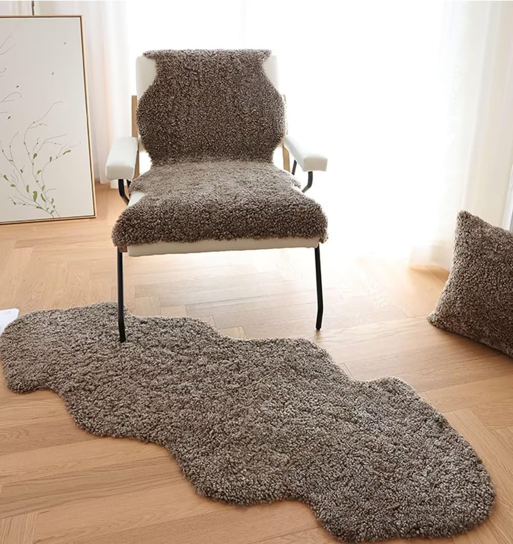 Amazon | Tappros ムートン ムートンラグ ムートンマット 天然 短毛