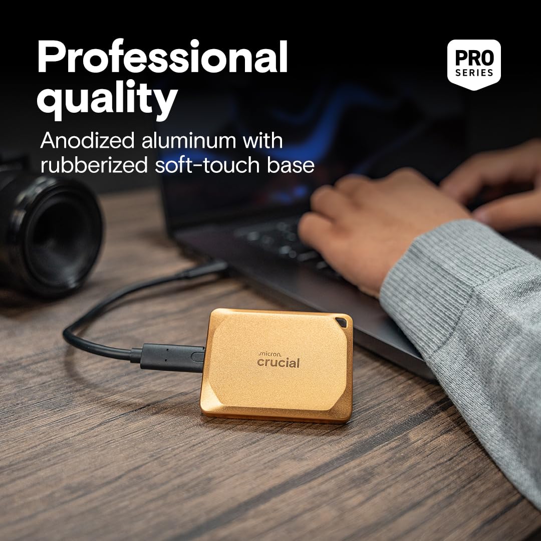 Amazon.com: Crucial X10 Pro 2TB Portable SSD, Up to 2,100MB/s Read