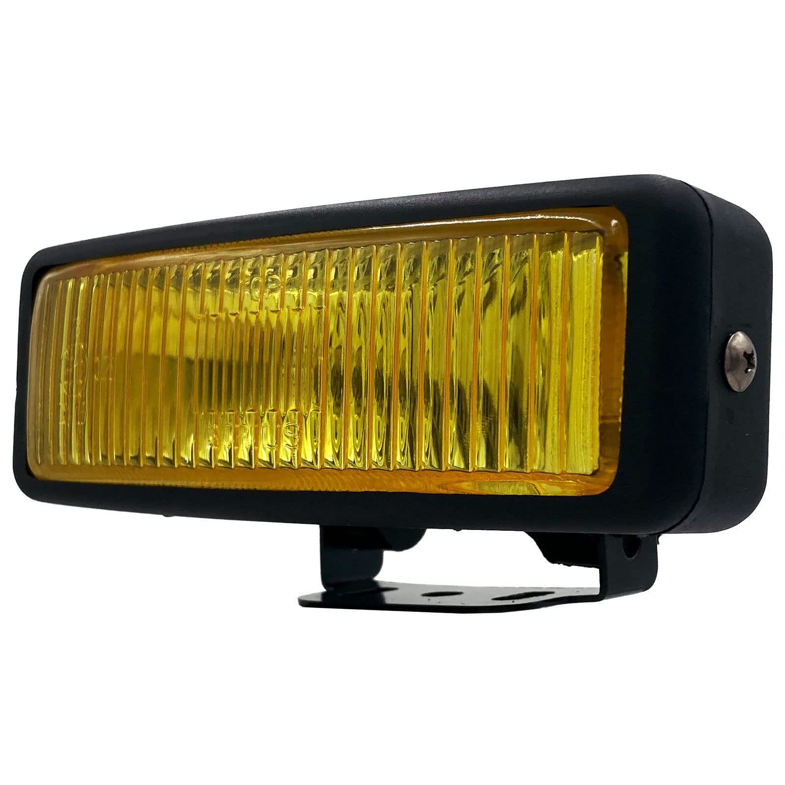 Amazon | 汎用 フォグランプ 左右セット 角型 イエロー ガラスレンズ