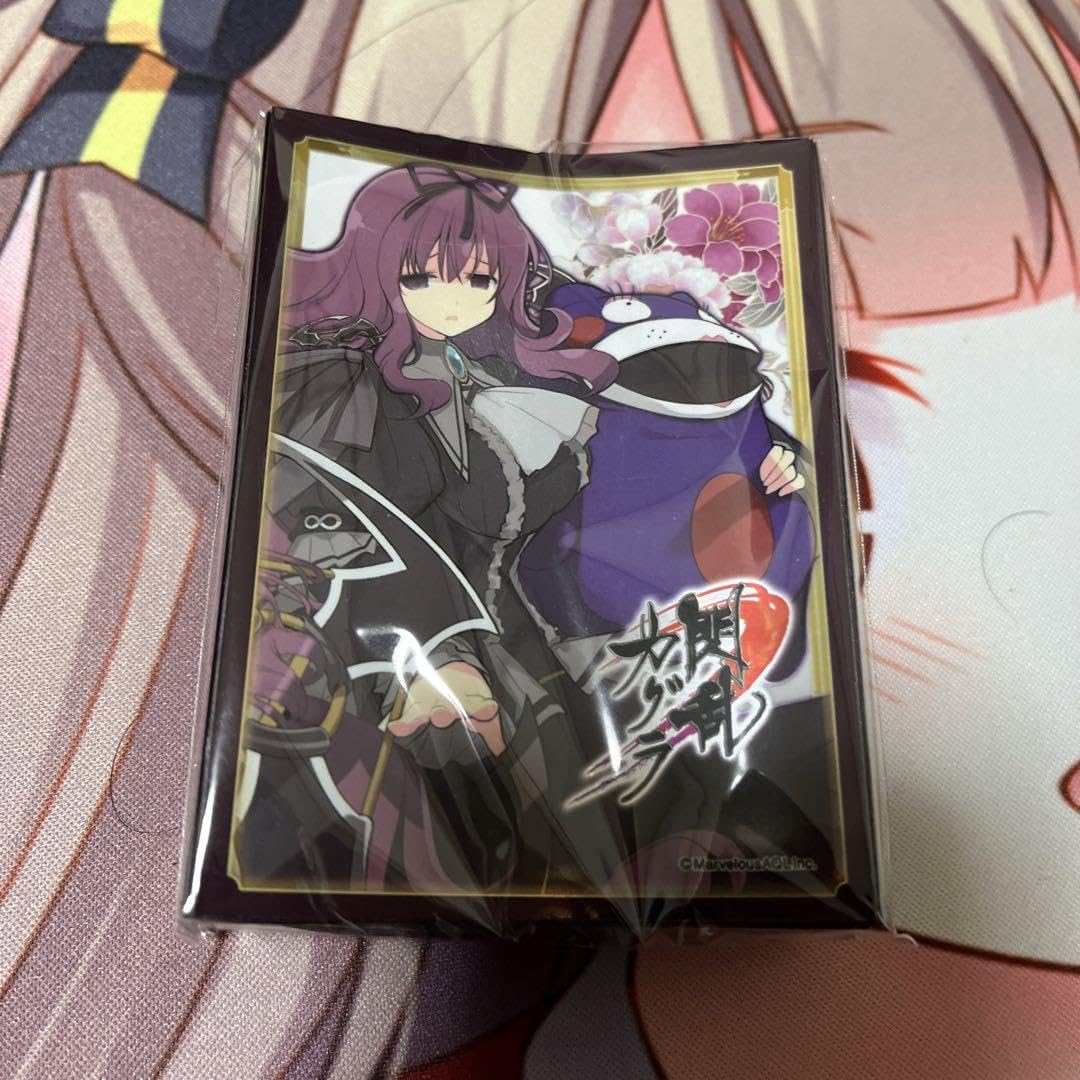 Amazon.co.jp: 閃乱カグラ 紫 スリーブ : 文房具・オフィス用品