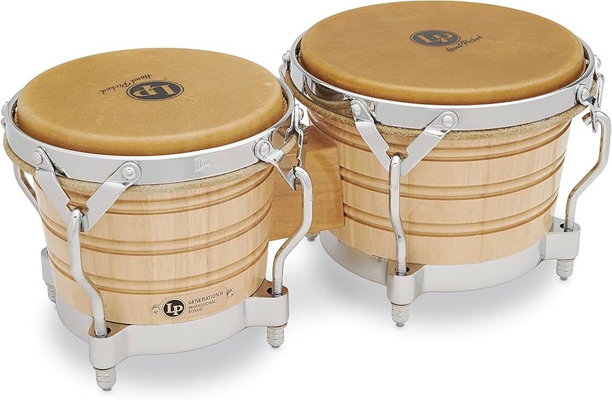 Amazon | LP エルピー ボンゴ Generation II® Wood Bongos Traditional