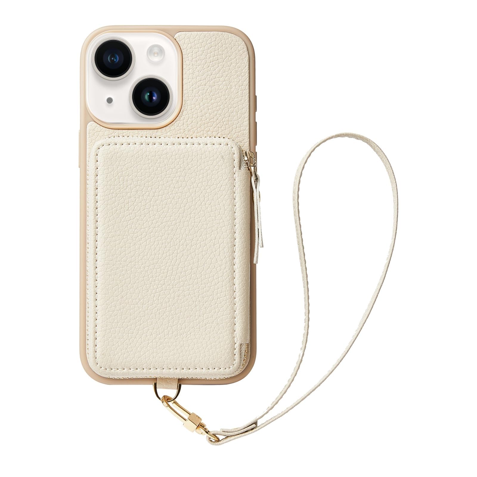 Amazon.com: ZVE Wallet Case for iPhone 15, Phone Case with Card