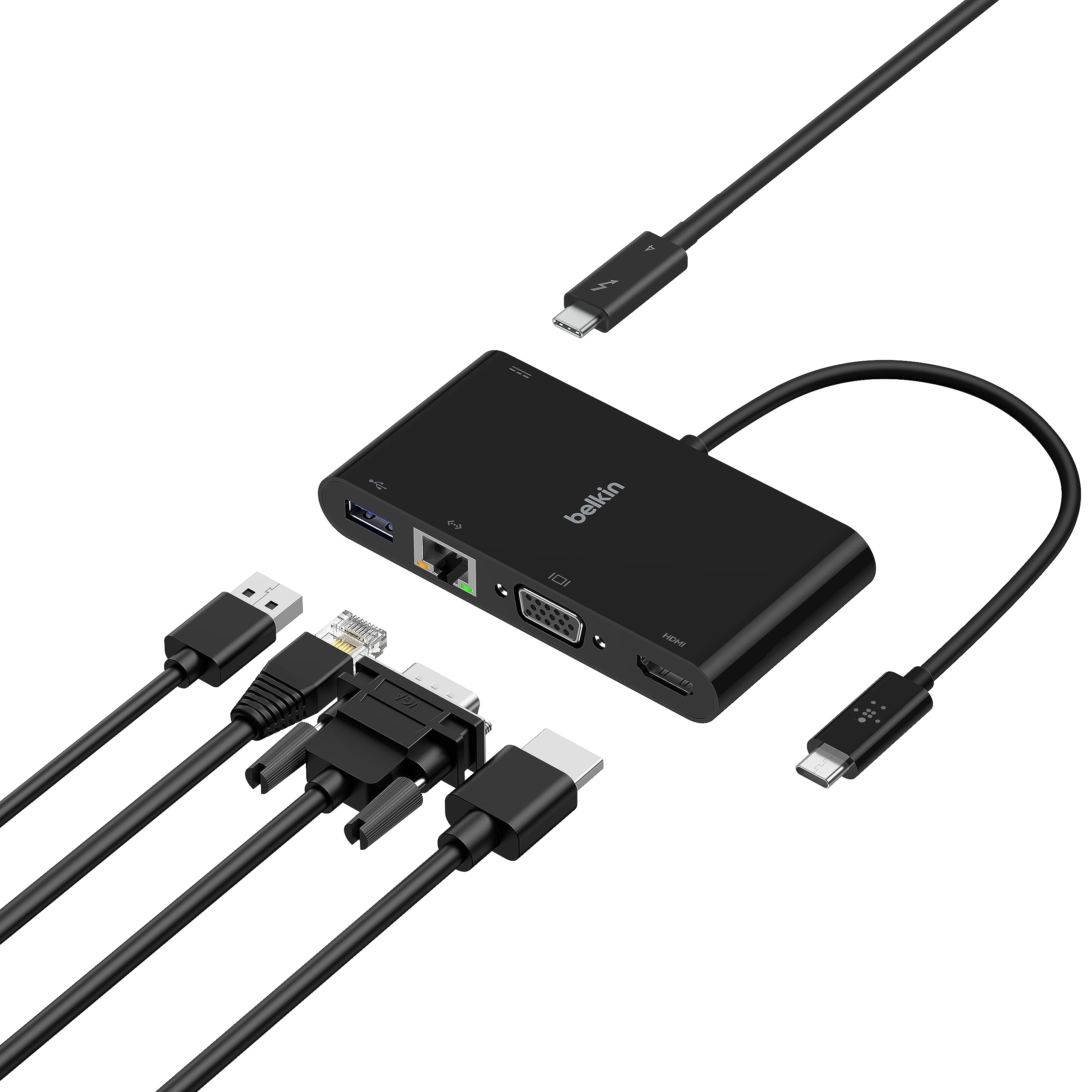 Amazon.co.jp: Belkin USB-C マルチメディア + USB-C 100W PD 変換