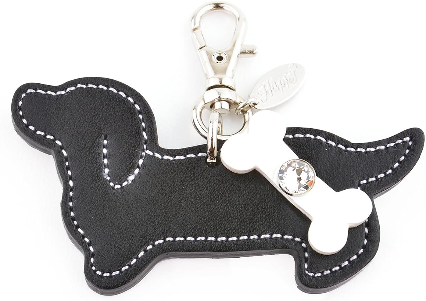 Amazon.co.jp: [Happy] ダックスフンド チャーム HC-29-1.ブラック/犬