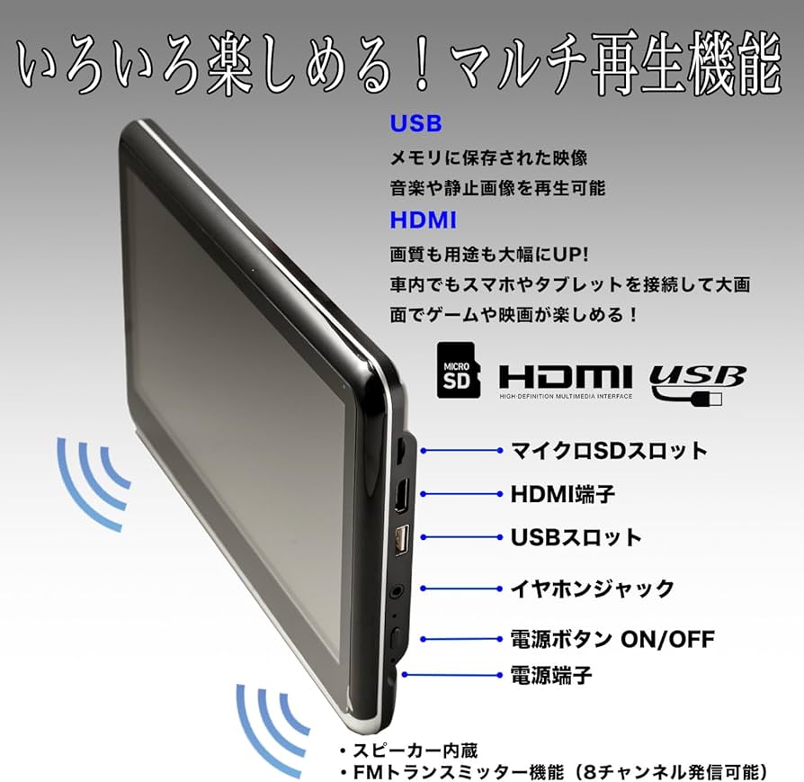 Amazon.co.jp: 10.1 インチ 薄型 タッチスクリーン IPS液晶