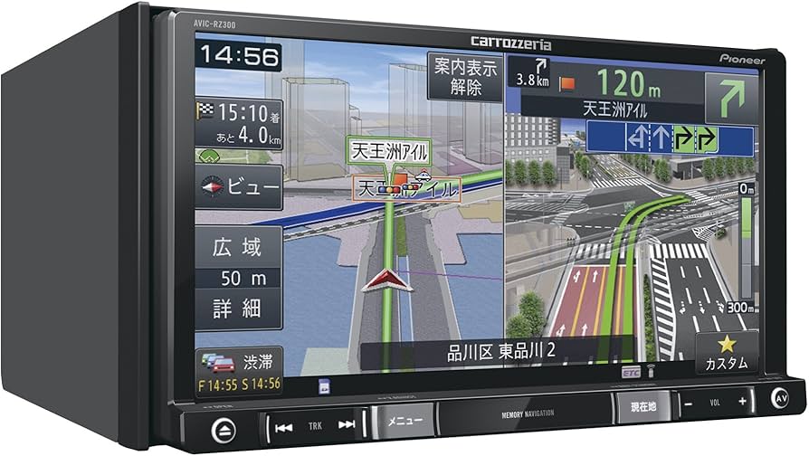 Amazon | カロッツェリア(パイオニア) 楽ナビ AVIC-RZ300 7型 カーナビ