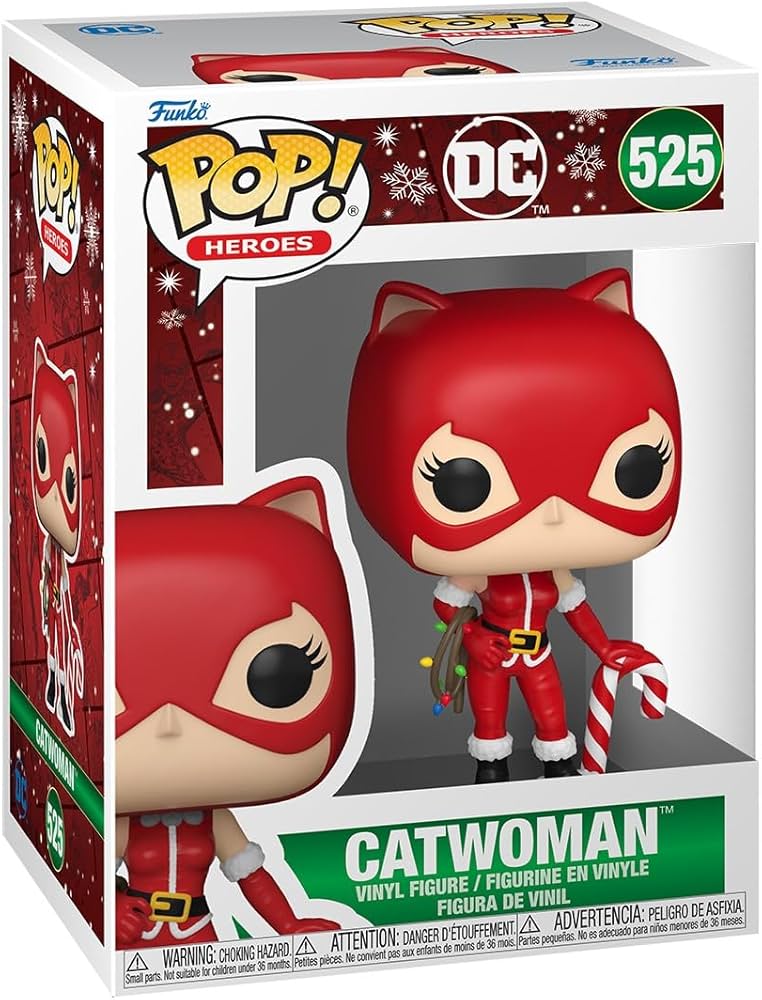 Amazon.com: Funko POP Heroes: Holiday '24 – Catwoman - DC Comics