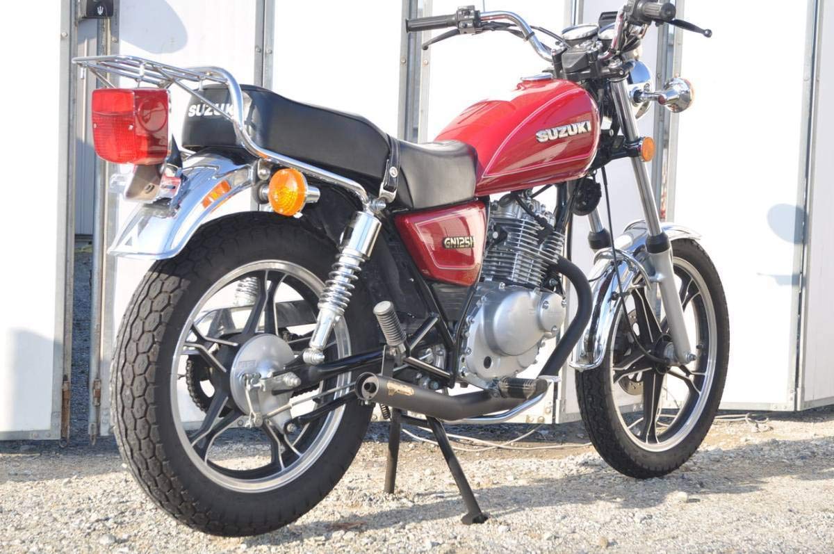 Amazon | 弾丸 スズキ GN125/GN125H/GN125-2F バイクマフラー ショート
