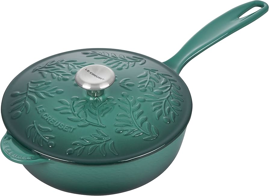 Amazon.co.jp: Le Creuset オリーブブランチコレクション エナメル鋳鉄
