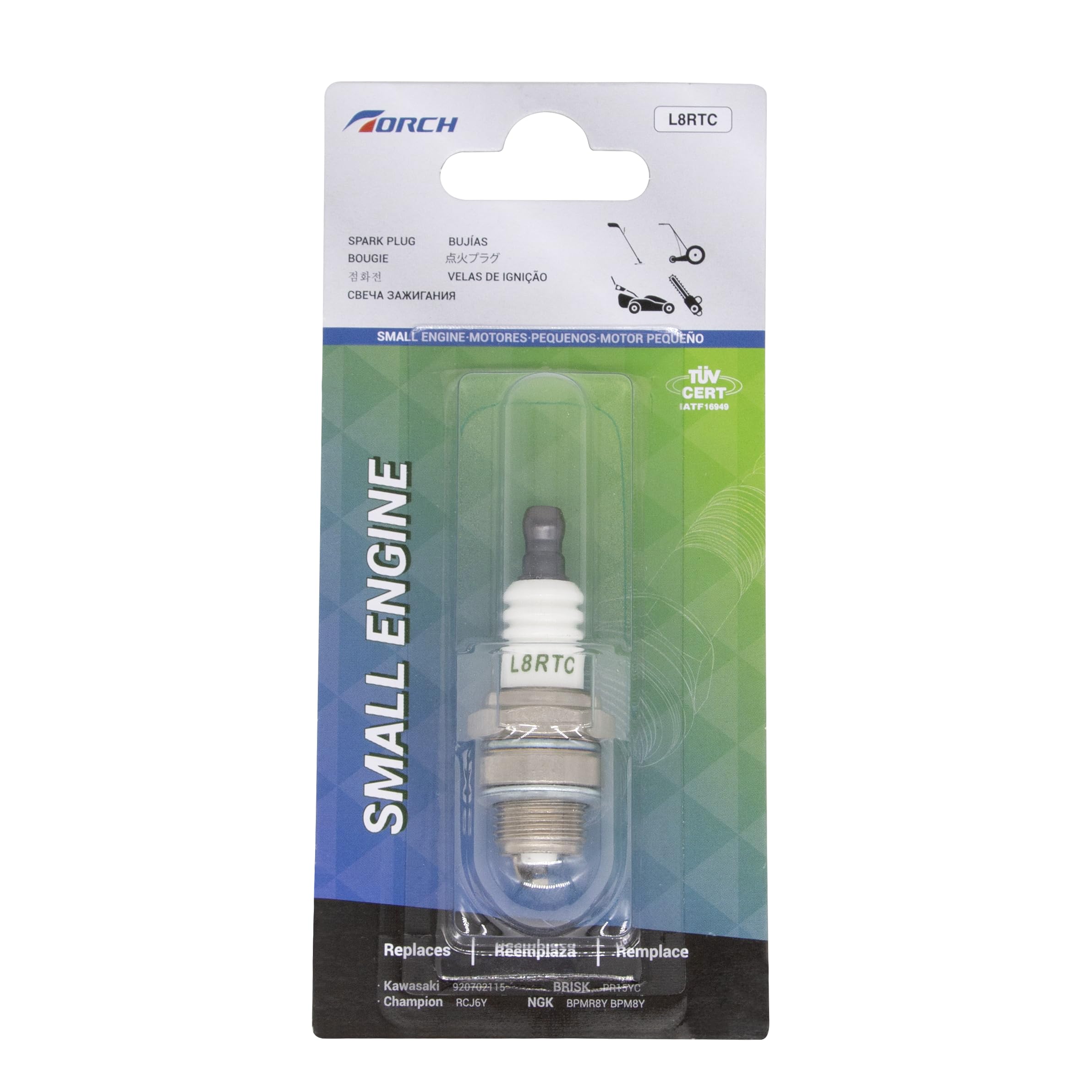 Amazon | 1個 TORCH L8RTC 一般プラグ(ターミナル一体形)交換する NGK