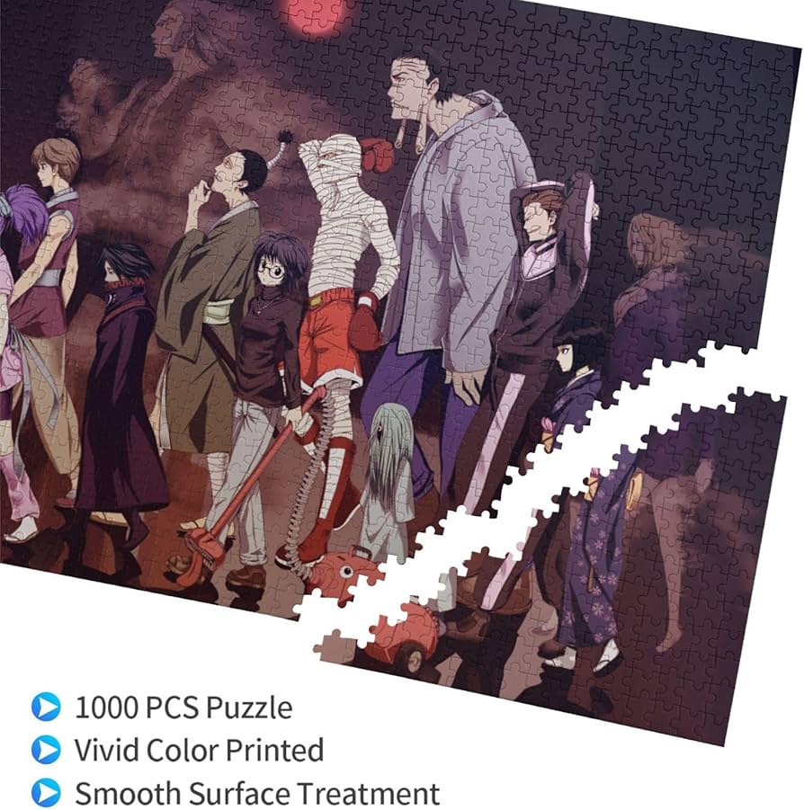 Amazon.co.jp: ジグソーパズル パズル ハンターハンター 木製パズル