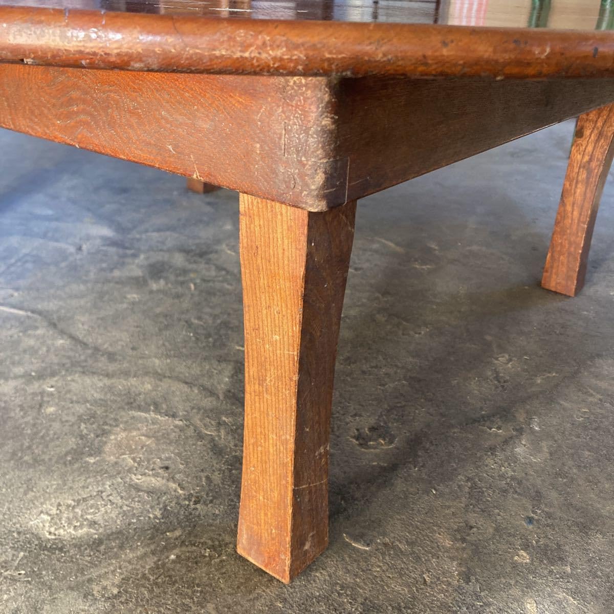 Amazon.co.jp: 古民家欅けやき丸ちゃぶちゃぶ台古道具丸テーブル