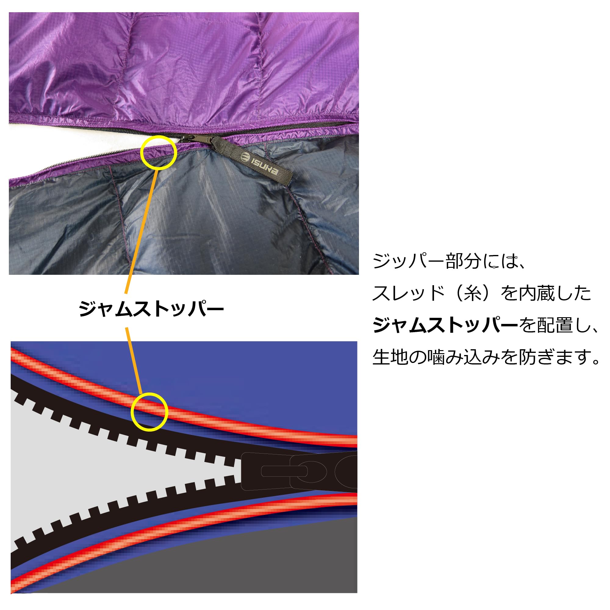 Amazon.co.jp: イスカ(ISUKA) エア ドライト 190 Air Dryght パープル