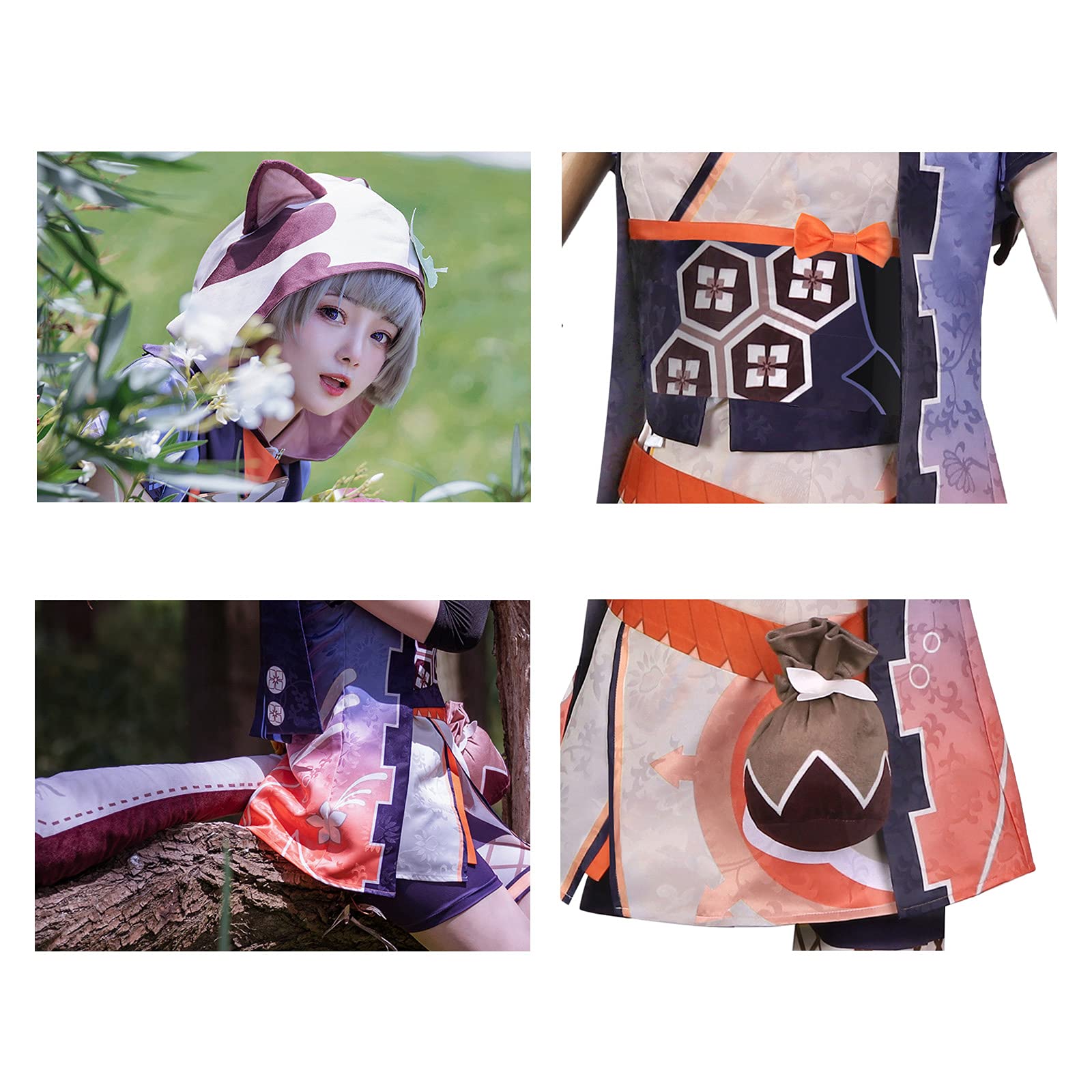 Amazon.co.jp: 原神 コスプレ 早柚 さゆ Sayu コスプレ 衣装【ウィッグ