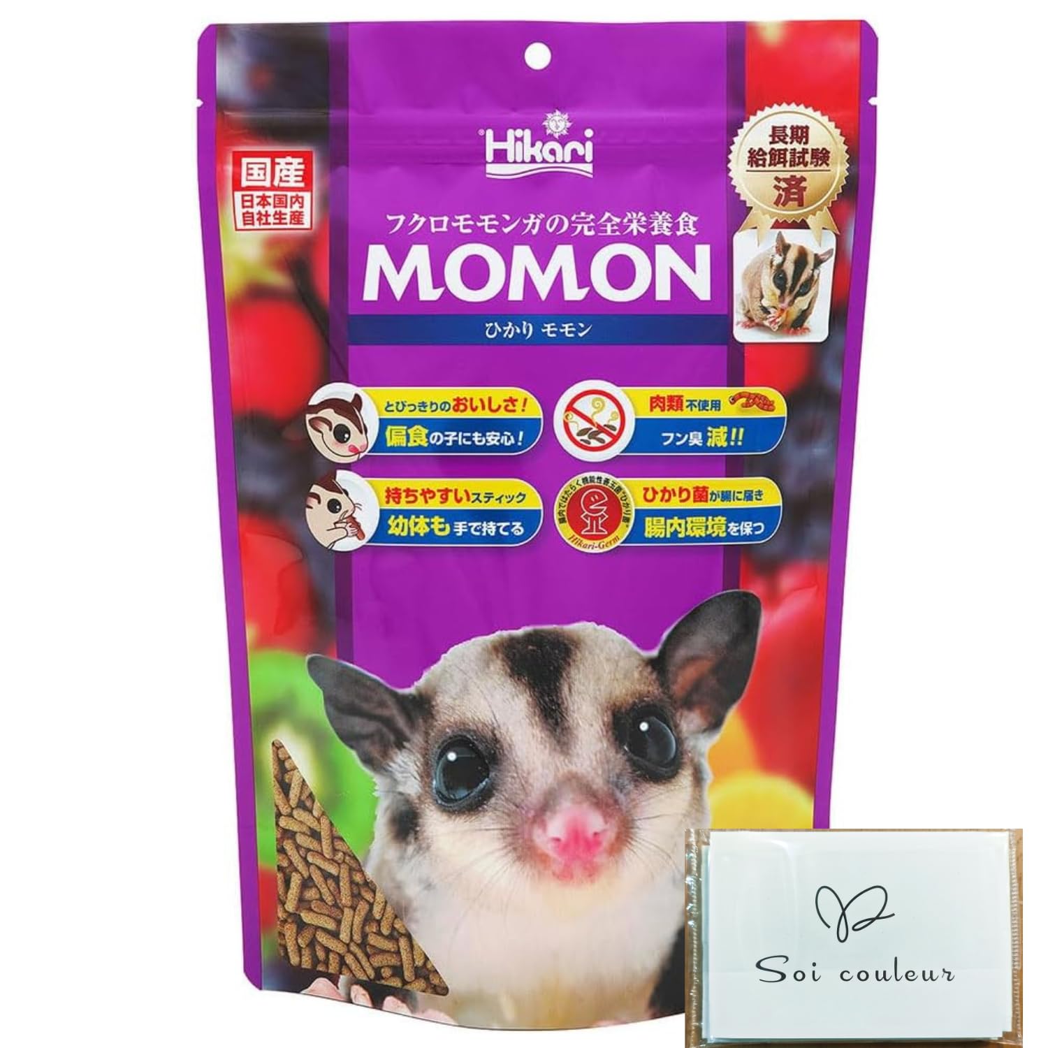 Amazon | ひかりモモン 270g モモンガフード フクロモモンガ