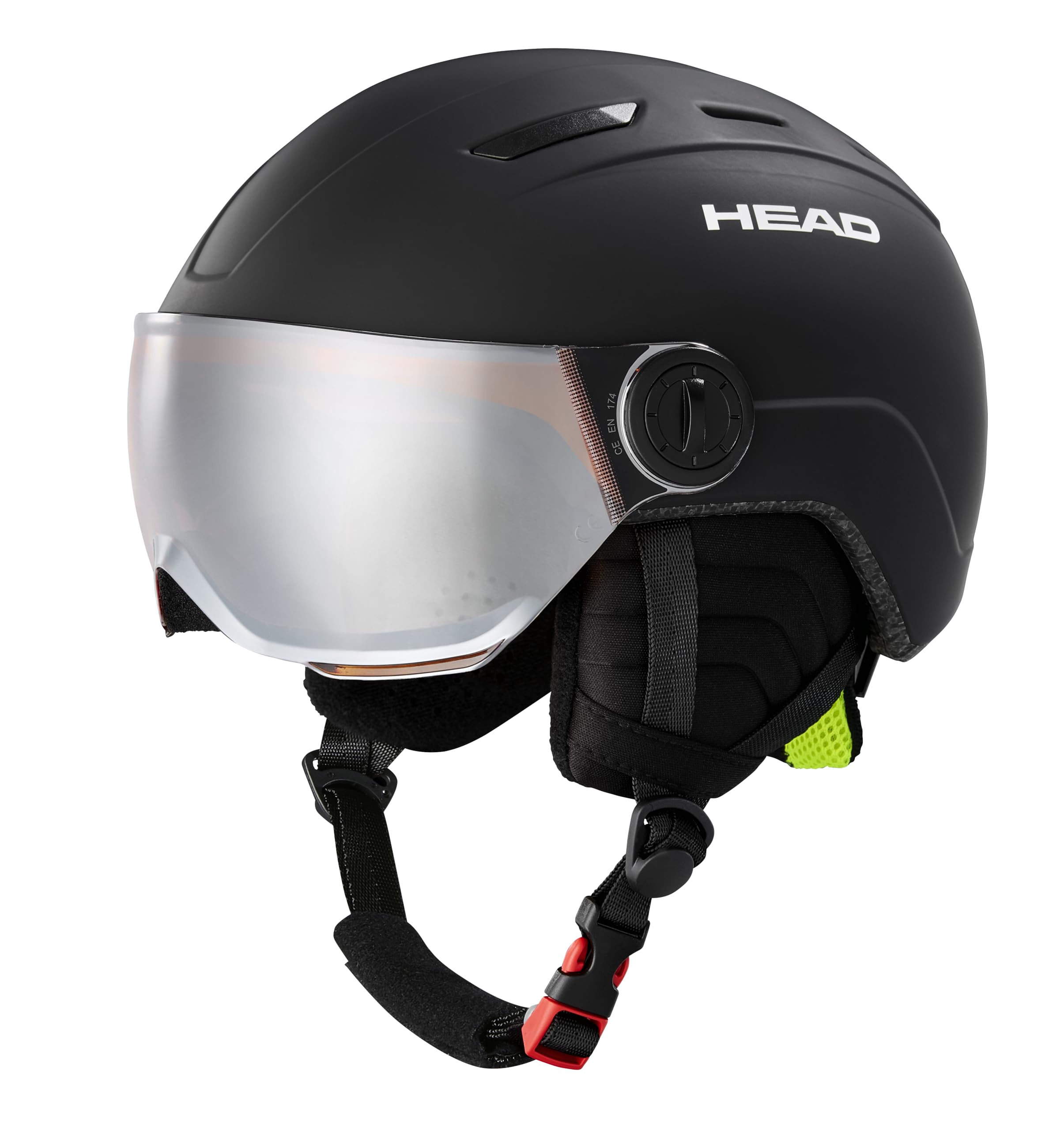 Amazon | head ヘッド キッズ ヘルメット バイザー付き メガネ対応