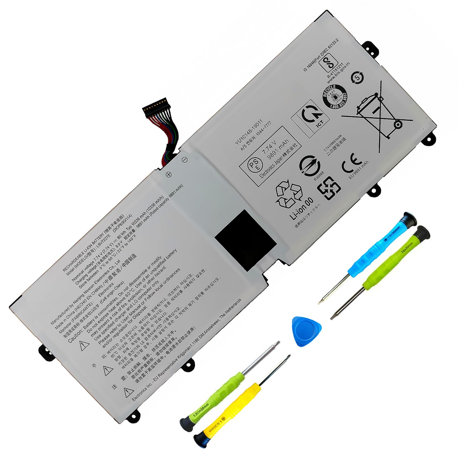 Amazon.com: Vmaxxfanee LBV7227E Laptop Battery Replacement for LG