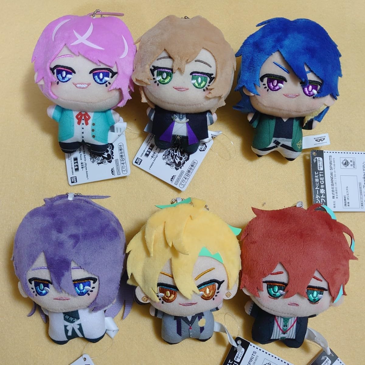 Amazon.co.jp: ヒプノシスマイク ちびぐるみ 全18種セット/ぬいぐるみ