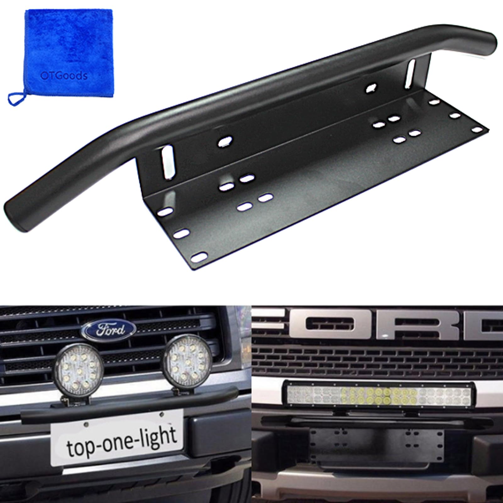 Amazon | ジムニー ナンバープレート フロントバンパー ブラック 黒