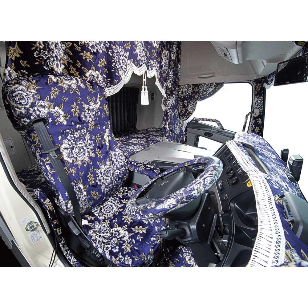 Amazon | 金華山 マドンナ ダッシュマット ネイビーブルー 日野