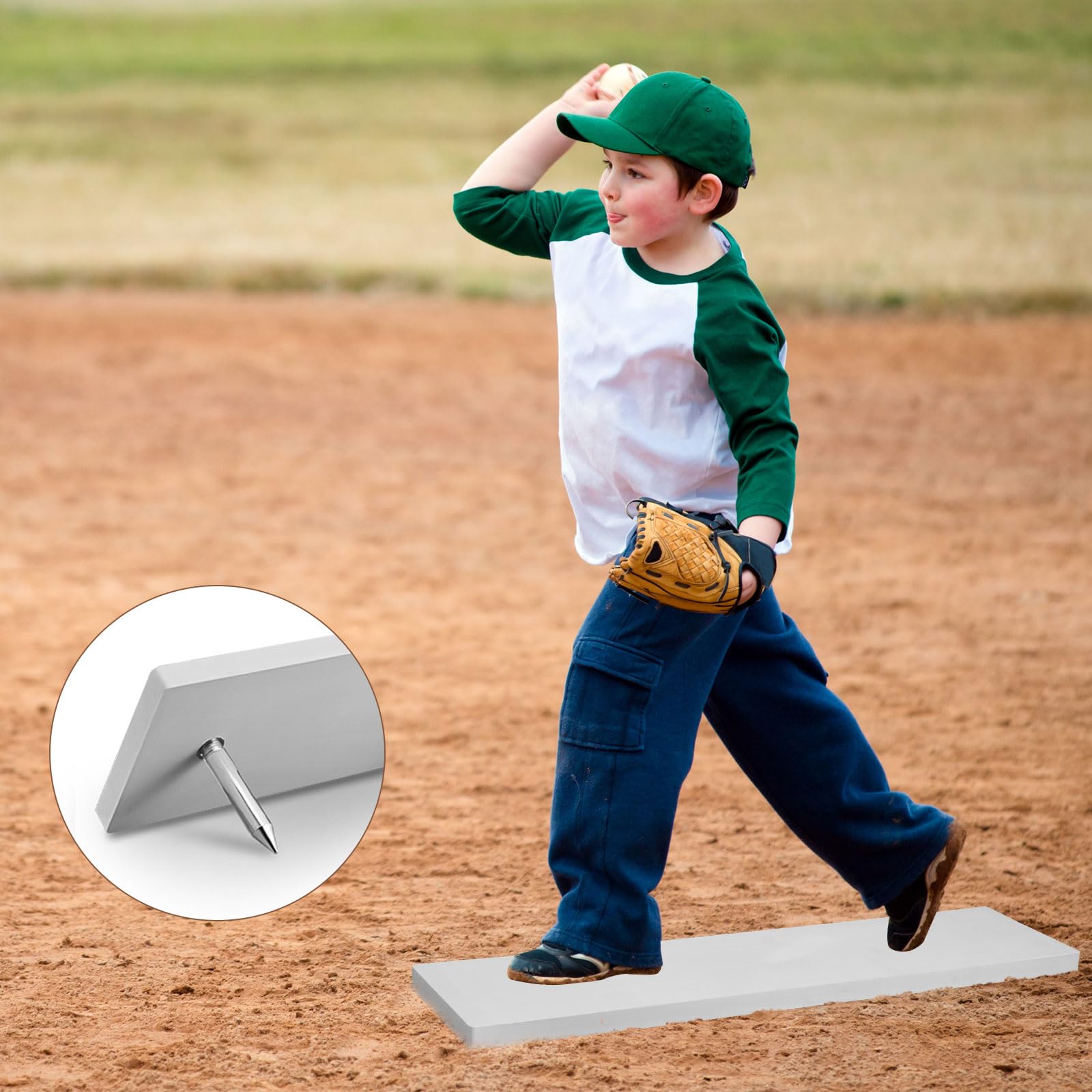 Amazon | Poen ピッチングマウンドピッチャープレート、野球ベース