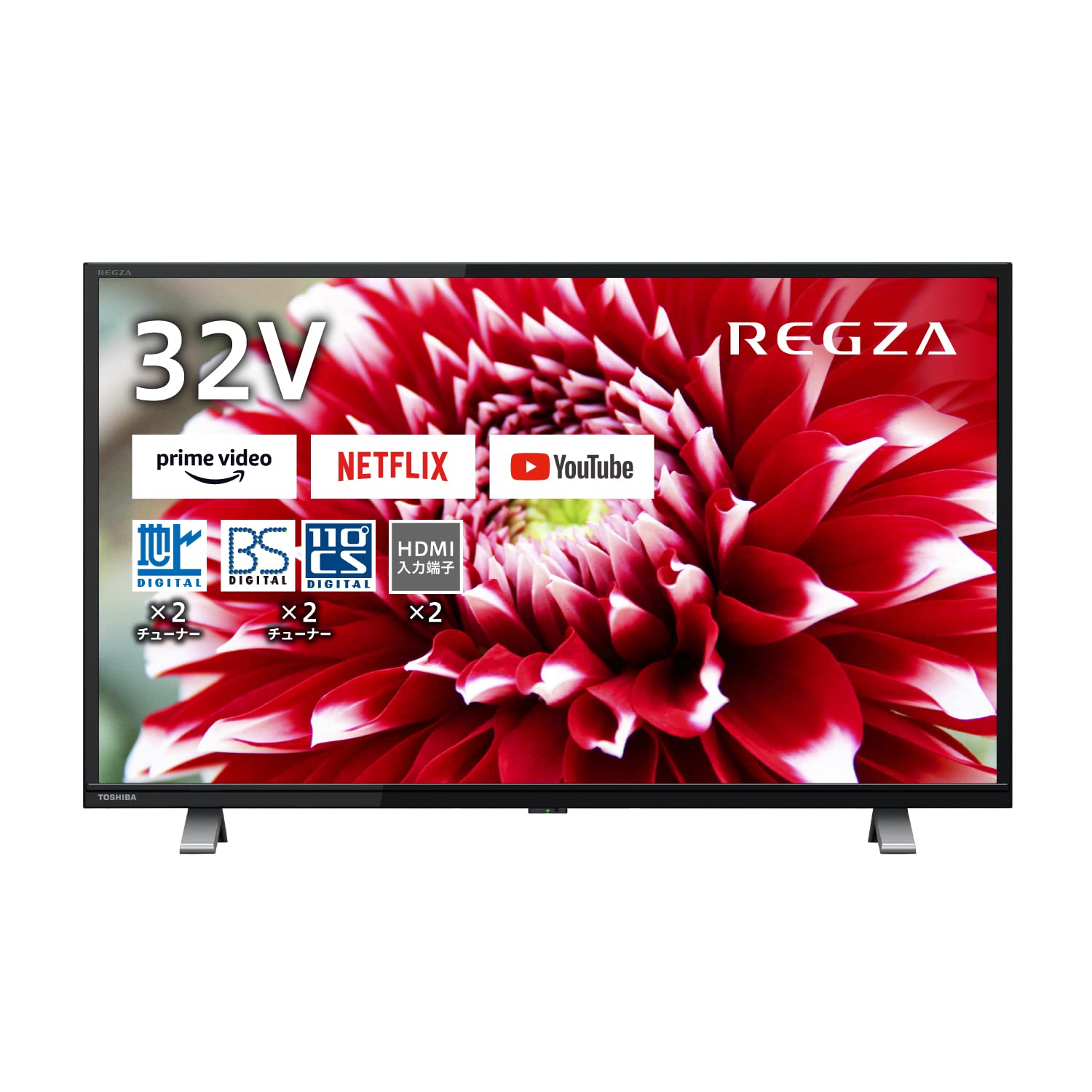 Amazon | 【整備済み品】 東芝 REGZA 32V型 液晶テレビ レグザ 32V34