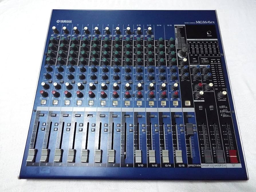 Amazon.co.jp: YAMAHA ミキシングコンソール [MG16/6FX] : 楽器・音響機器