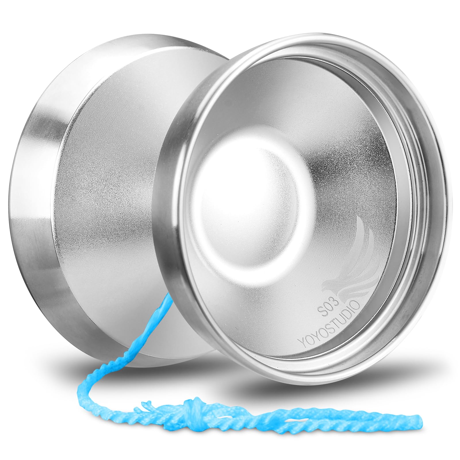 Amazon | YOYOSTUDIO バイメタル ヨーヨー S03 シルバー