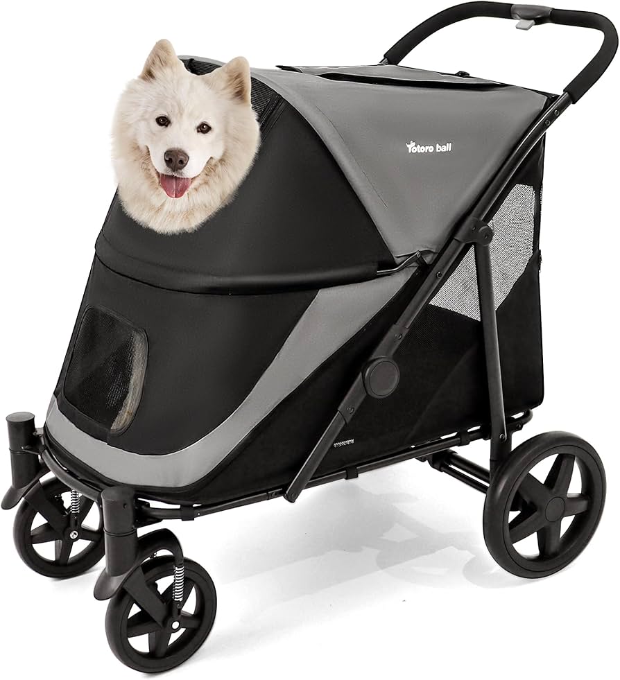 Amazon.co.jp: Totoro ball ペットカート大型犬 用カート 犬 バギー