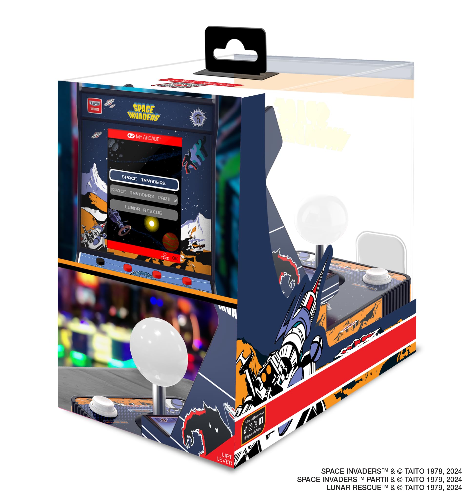 Amazon | スペースインベーダージョイスティックゲーム、マイ