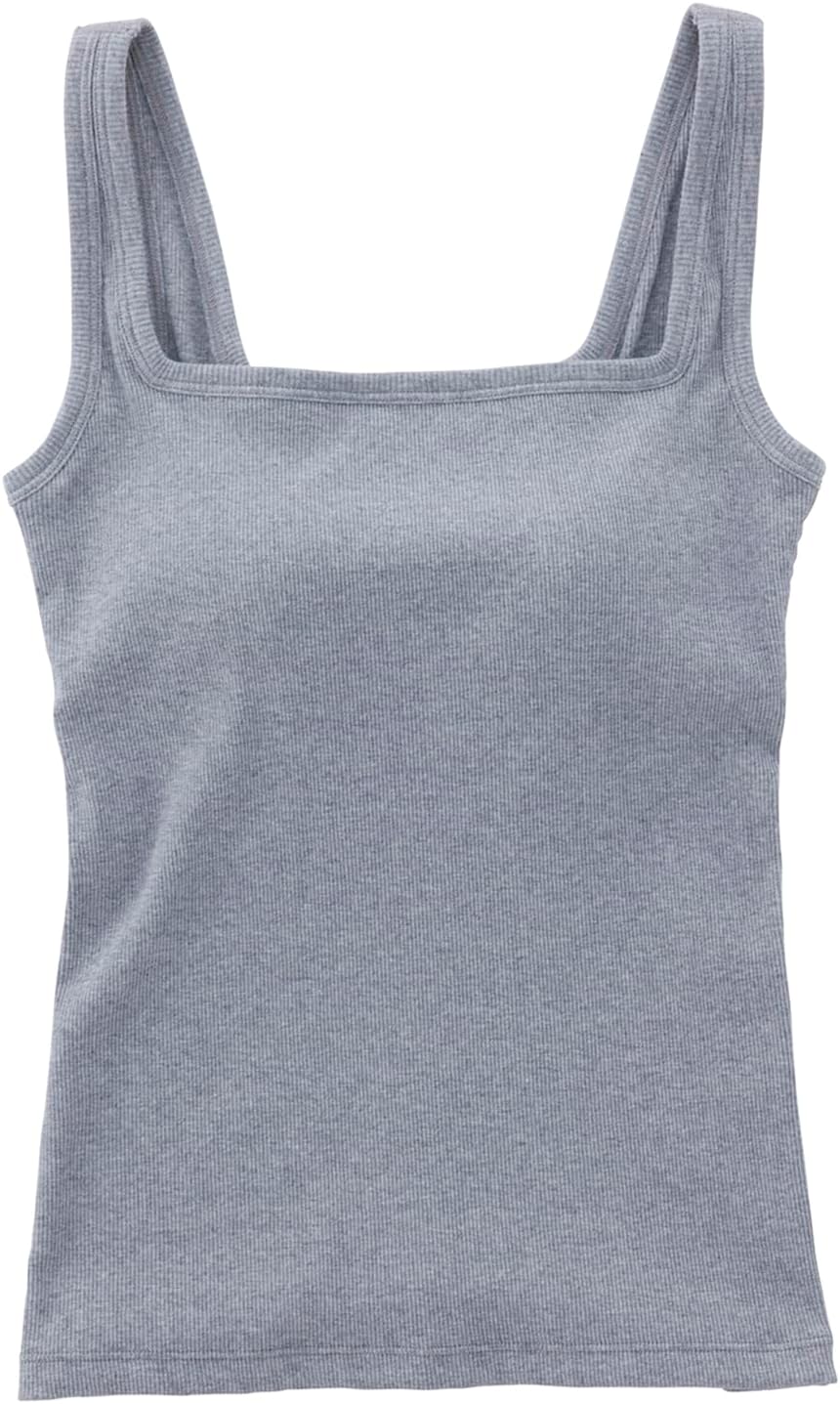 Amazon | OUR WACOAL(アワワコール) カップ付きコットンリブタンク