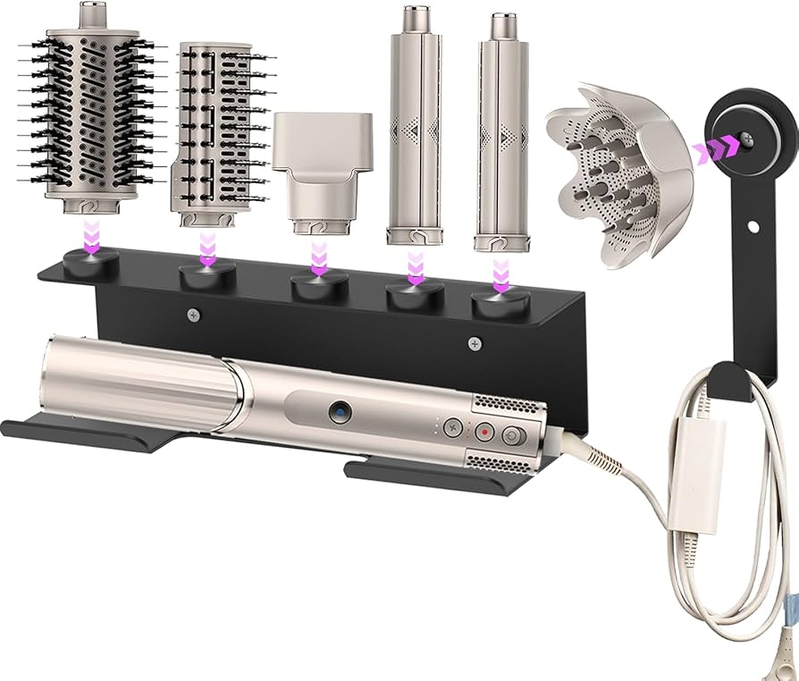 Amazon.co.jp: Shark Flexスタイル用ヘアドライヤーホルダー 壁