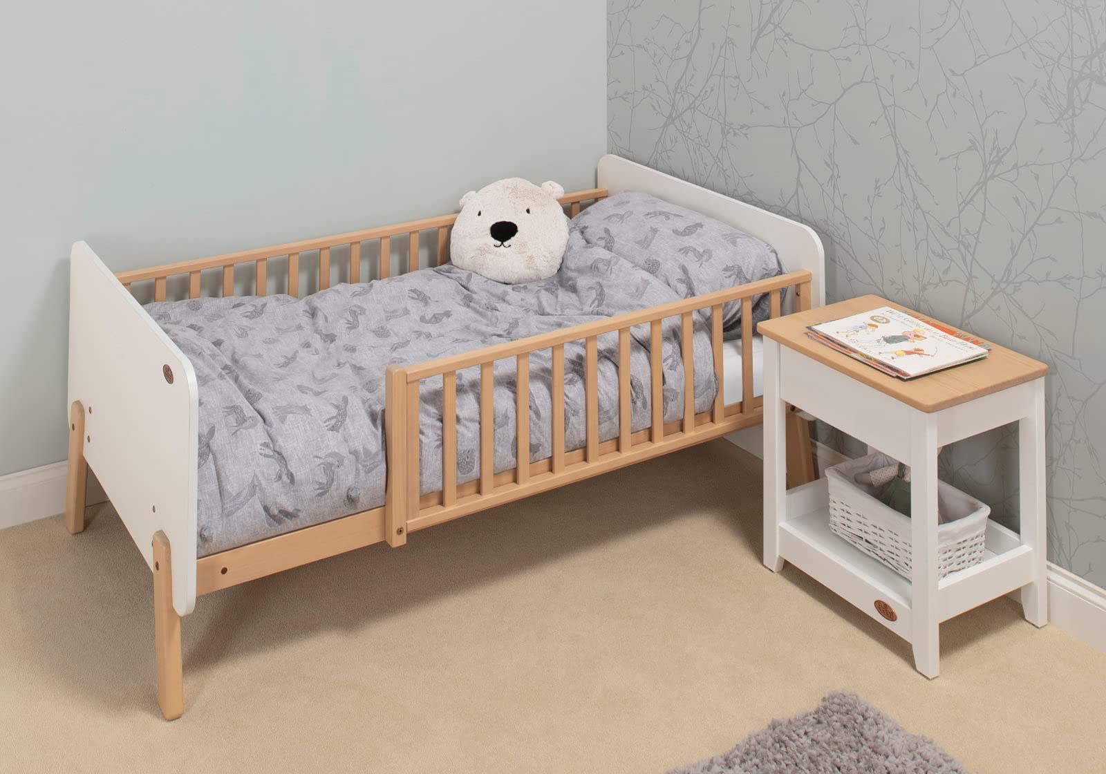 Amazon｜【正規品】 ブーリ Boori キッズベッド ナッティ 専用