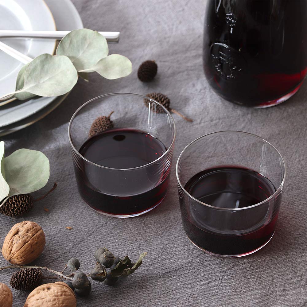 Amazon | 木村硝子店 ソバ 6脚セット (7oz) 透明 | 木村硝子店