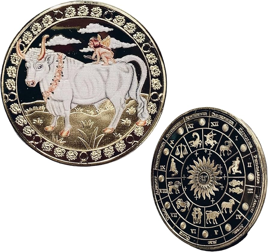 Amazon.co.jp: 「十二星座/ギリシャ神話 コイン 牡牛座/おうし座
