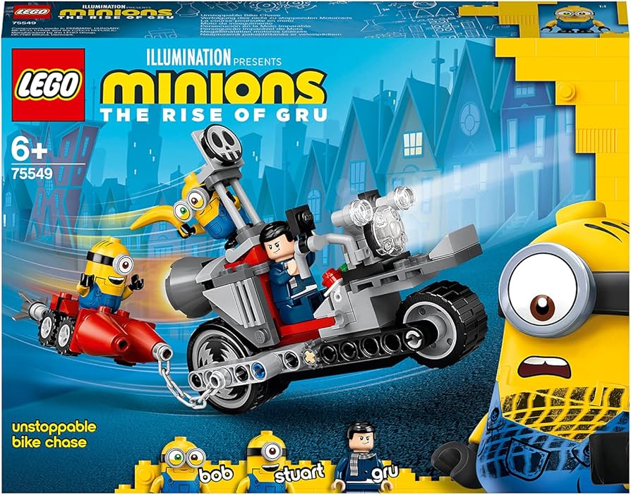 Amazon.co.jp: レゴ(LEGO) ミニオン ミニオンのバイクチェイス 75549