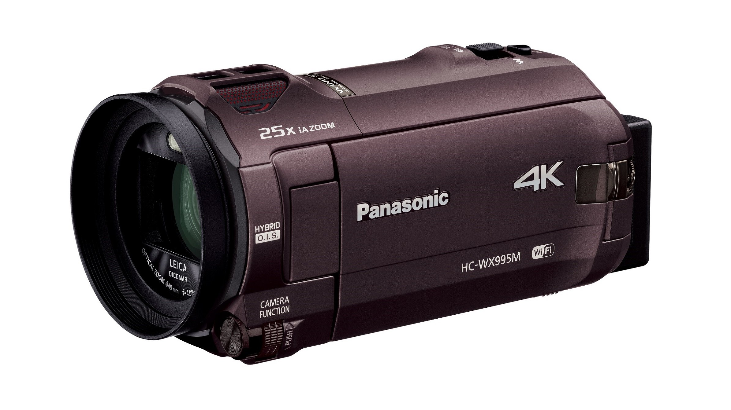 Amazon.co.jp: Panasonic 4K Video Camera WX995M 64GB Wipe Recording