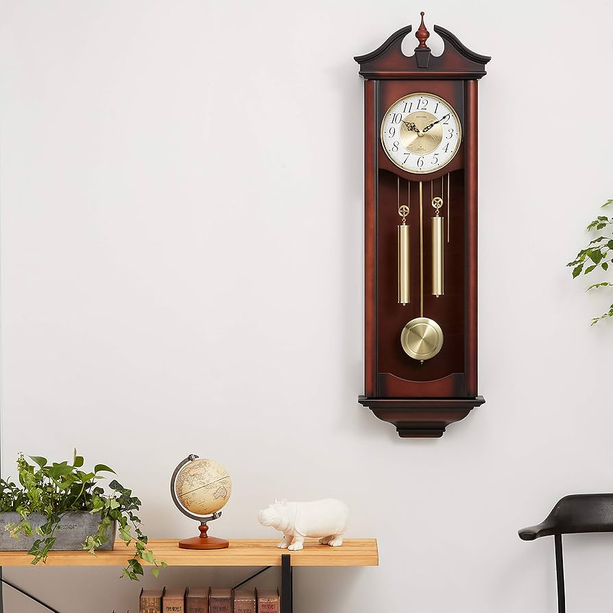 Amazon.co.jp: リズム(RHYTHM) クオーツ 掛け時計 アナログ 振り子