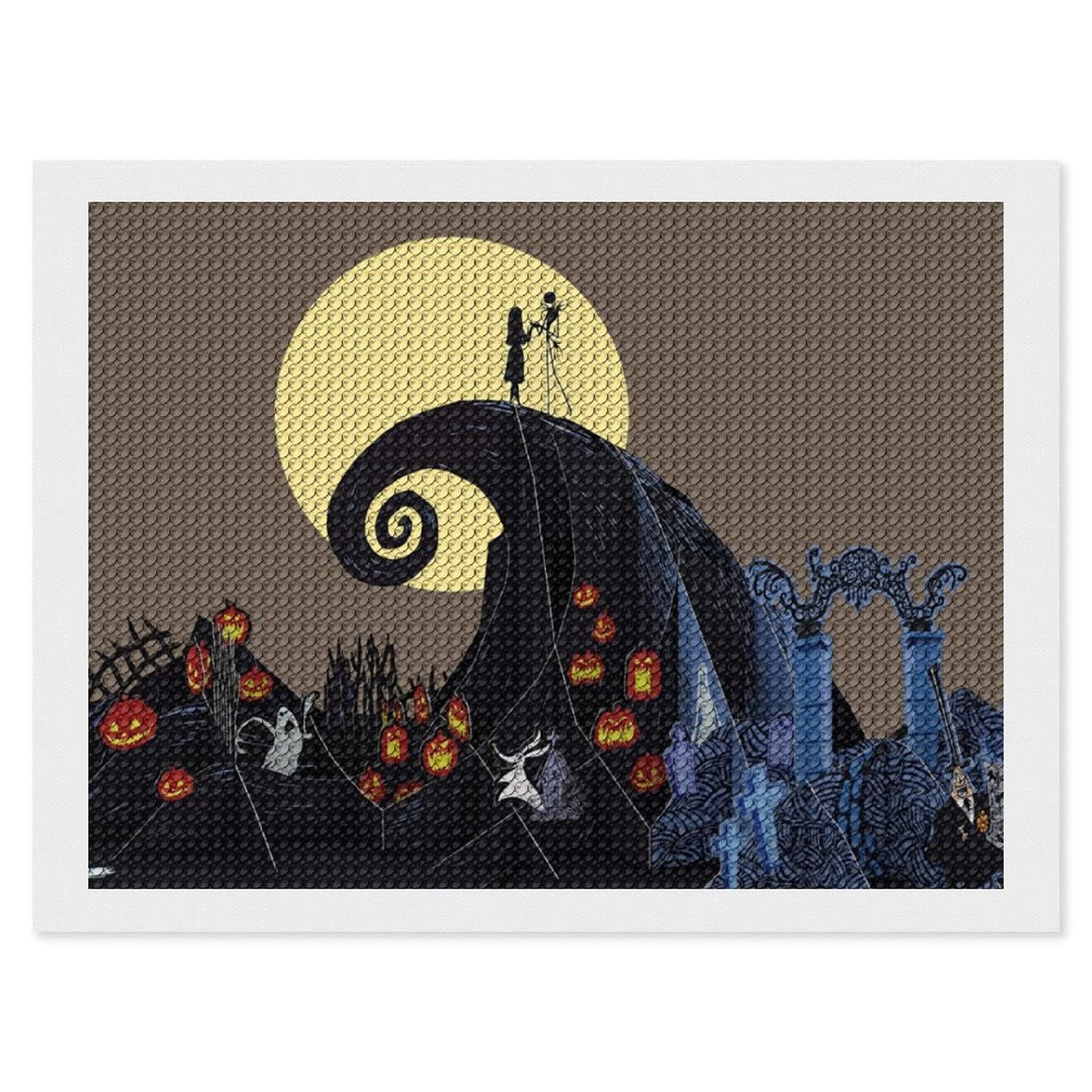 Amazon.co.jp: 5Dダイヤモンドキット ナイトメア・ビフォア