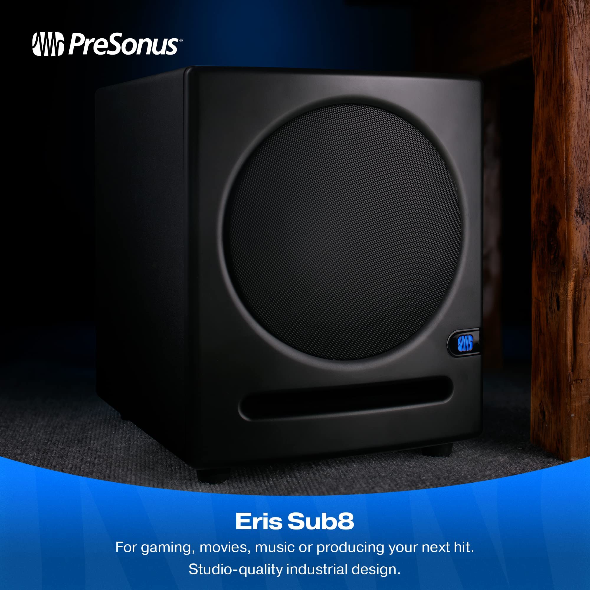 Amazon.co.jp: PreSonus Eris Sub 8 コンパクトスタジオサブウーファー