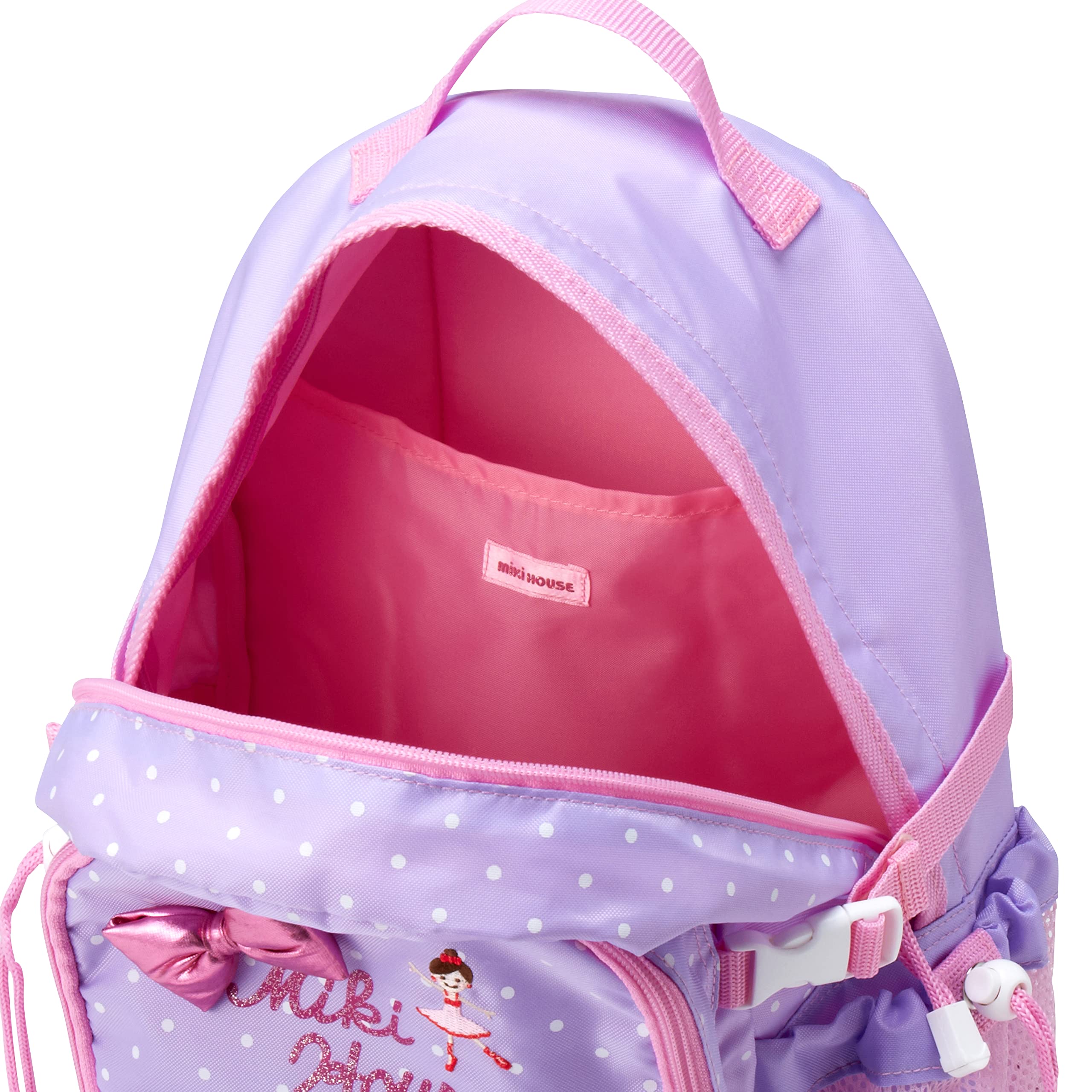 Amazon.co.jp: 【 ミキハウス 】 リュック 13L 女の子 キッズ 子供