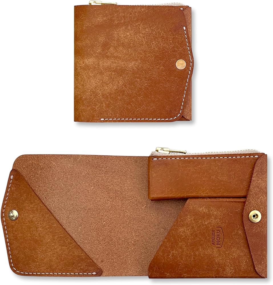 Amazon | [moku] 小さく薄い財布Saku ver.3 ユニセックス(メンズ