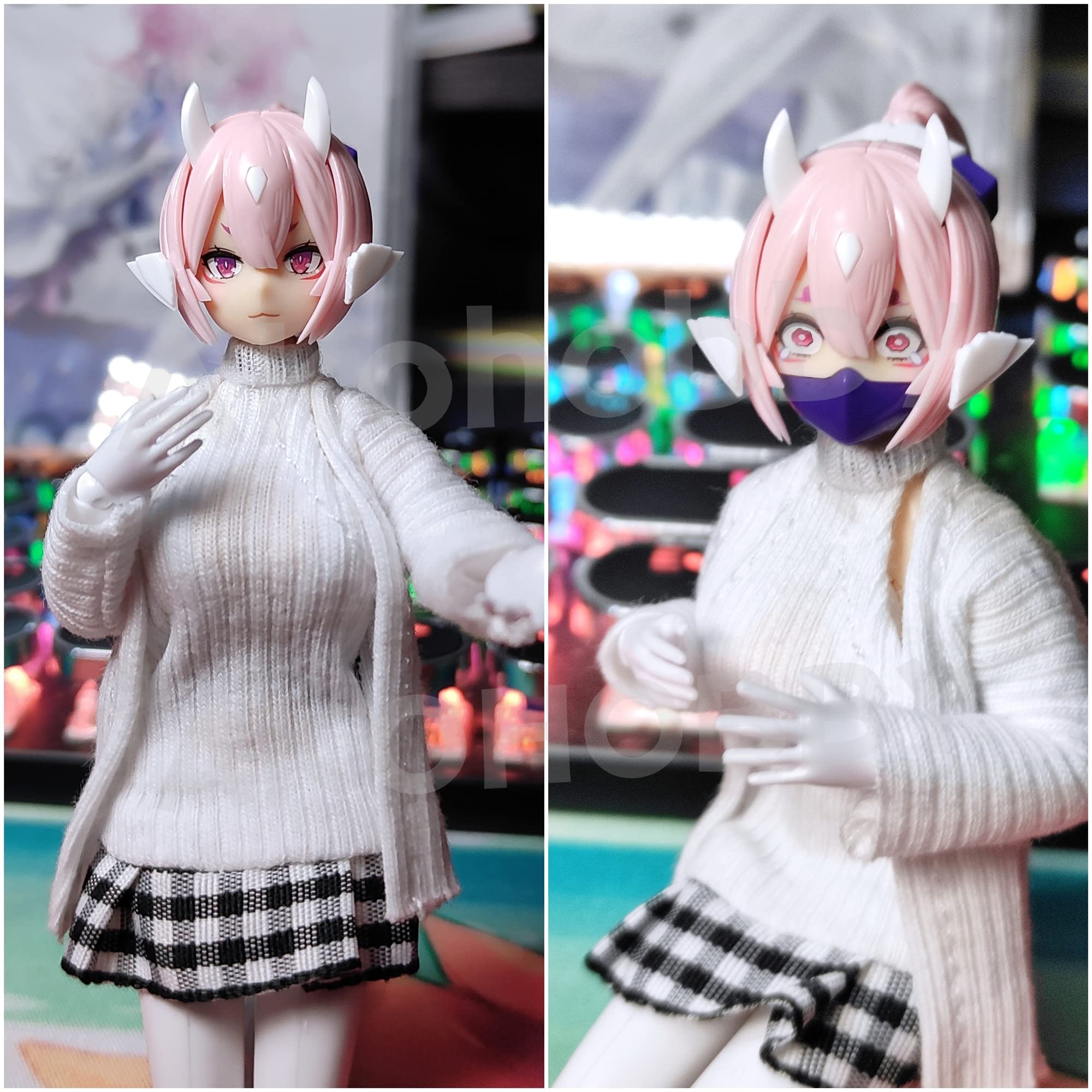 Amazon.co.jp: 1/12 セーター & ワンピース 二点セット ドレス AKO