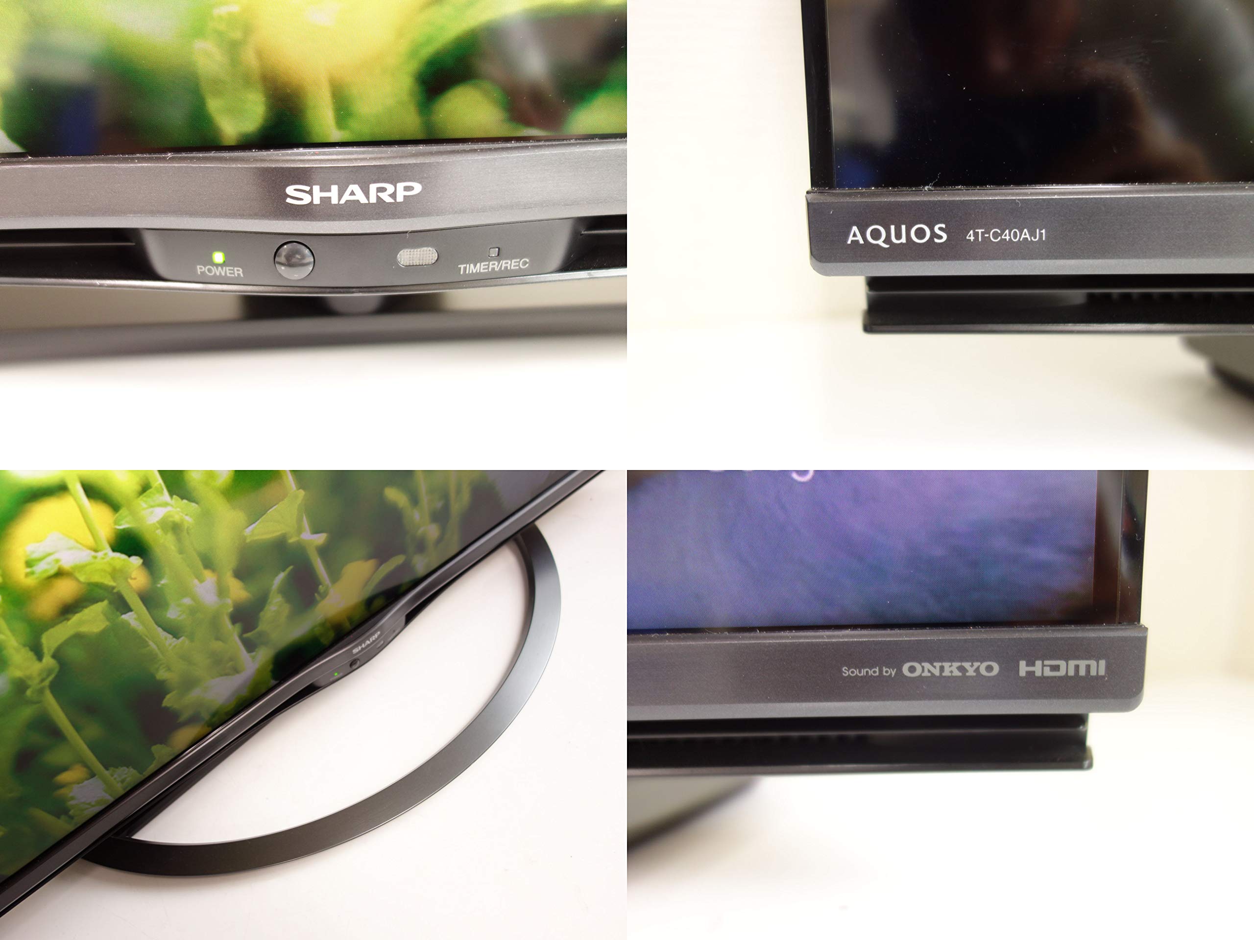 Amazon | シャープ 4K対応液晶テレビ AQUOS 4T-C40AJ1 | テレビ 通販