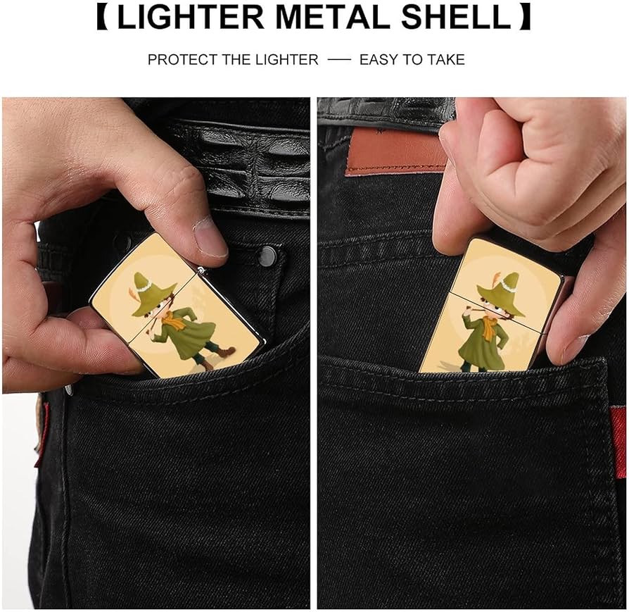 Amazon.co.jp: ムーミン スナフキン ライター アーマー ZIPPO兼用