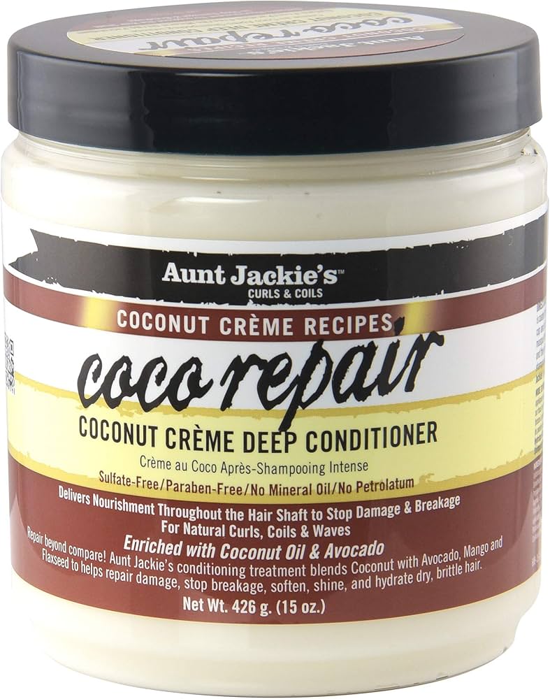 Amazon.com : Aunt Jackie's Coconut Crème Recipes Coco Repair Deep